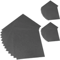 STAHLWERK Schleifpapier 36er Set 230 x 280 mm - Vielseitiges Schleifmittel - Schleifblätter - Industrie-Qualität mit Siliziumcarbid für maximale Stabilität und lange Lebensdauer, ideal für Holz, Metall und mehr.
