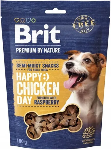 BRIT Premium Dog Snack Chicken with Raspberry