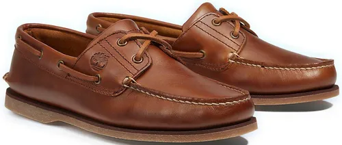Timberland CLASSIC BOAT BOOT SHOE Bootsschuh 44 EU - Herren-Halbschuhe aus hochwertigem Better Leather, ideal für sportliche Aktivitäten wie Segeln, mit verstellbarer Schnürung und profiliertem Gummilaufsohlenprofil für optimalen Halt.