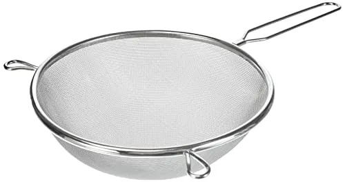 Ibili Küchensieb Clásica 20 cm, Edelstahl, silber, 20 x 20 x 10 cm