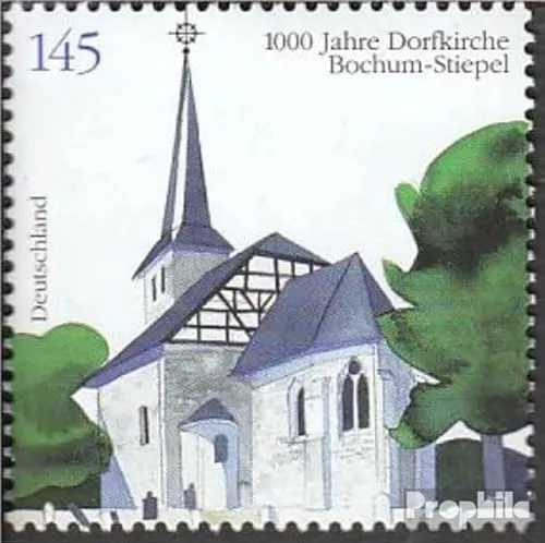 Prophila Collection BRD (BR.Deutschland) 2646 (kompl.Ausg.) FDC Ersttagsbrief 2008 Dorfkirche Bochum (Briefmarken für Sammler) Christentum