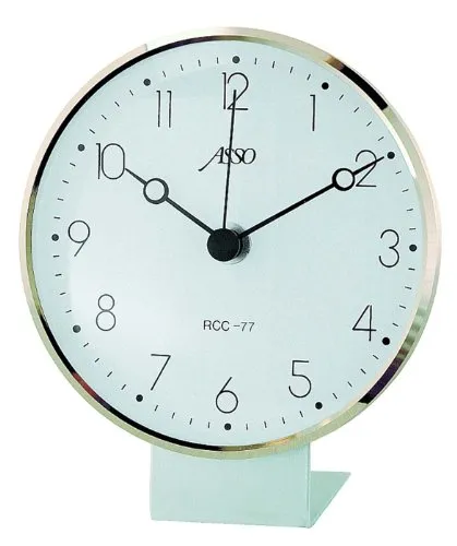 Zeit.punkt 15/848 Tischuhr Funk Metall Modern