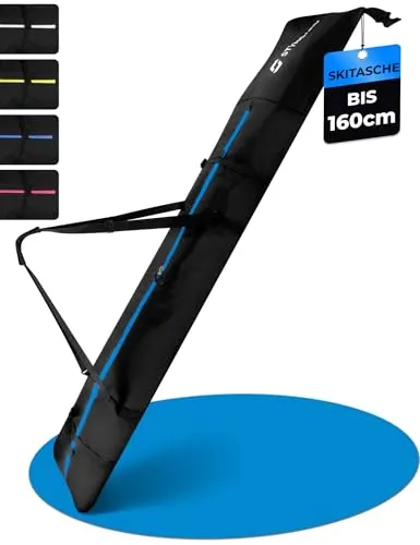 STYNGARD Skitasche Kinder mit Rolltop [bis 160 cm]