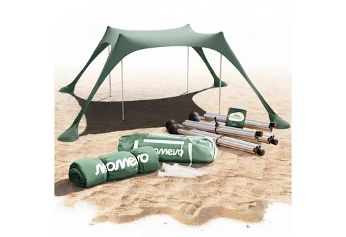 MOMEVO® Sunsail Strandzelt – UV-Schutz Sonnensegel für den perfekten Strandtag