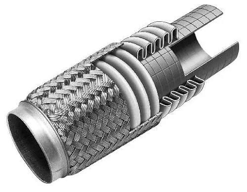 Vegaz OR-295 Flexrohr, Abgasanlage