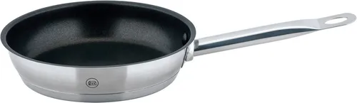 Carl Schmidt Sohn Pro-X Antihaftpfanne 20 cm, Edelstahl - Hochwertige Pfanne aus 18/10 Edelstahl, spülmaschinengeeignet und für alle Herdarten, inklusive Induktion. Ideal für Profiköche dank optimaler Wärmeverteilung und langlebiger Antihaftbeschichtung.