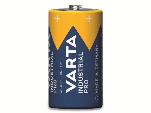 VARTA Batterien Industrial 4014 LR14 BABY C - 1,5 V Alkaline Batterie für zuverlässige Energieversorgung, ideal für Geräte mit hohem Energiebedarf. Perfekt für den industriellen Einsatz und langlebig.