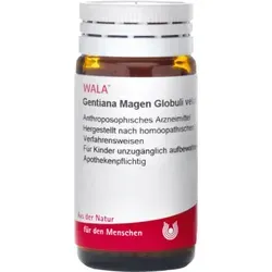 Wala Gentiana Magen Globuli velati - Arzneimittel zur Förderung der Verdauung mit Bitterstoffen, entspannend für Magen und Darm. Ideal bei Verdauungsstörungen wie Übelkeit und Blähungen.