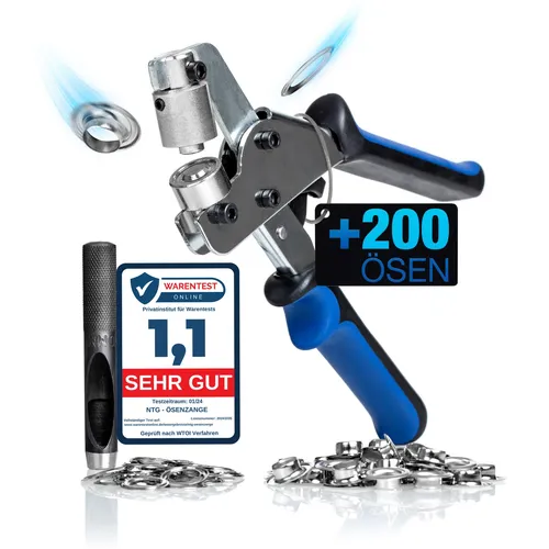 NTG Ösenzange (Ø 10mm) | Magnetische Ösenpresse