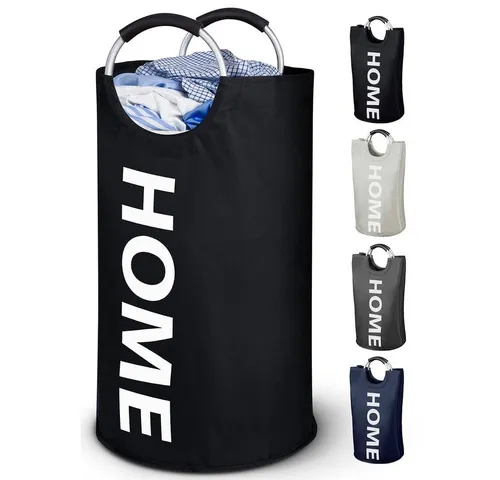 Wäschekörbe Schwarz von WELLENBORG