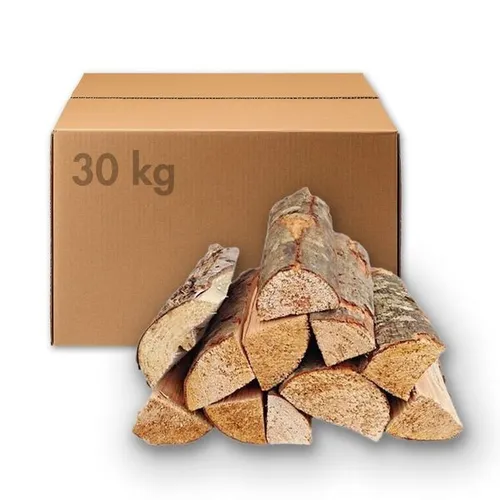 Produktbild Kaminholz Mischholz 30 kg Holz Laubholz Feuerholz Kamin Brennholz