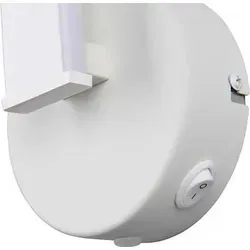 Reality Leuchten LED Wandleuchte GINKO - Moderne LED Wandleuchte mit elegant geschwungenen Elementen, 11W und 1250 Lumen für gemütliches Licht. Ideal für Schlafzimmer, energieeffizient und mit praktischem Schalter.