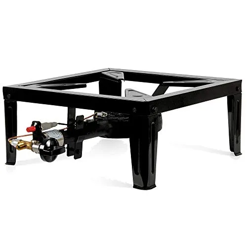 BBQ-Toro Gaskocher Gusseisen 1-Ring-Gasbrenner