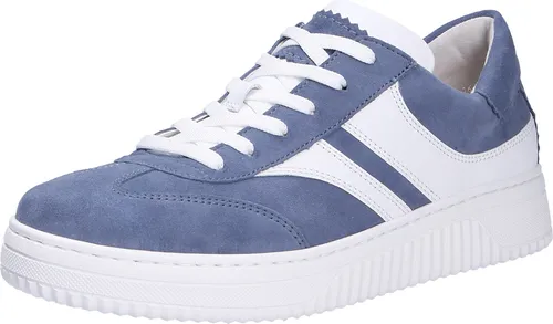 Gabor Low Sneaker blau 37,5 EU (4,5 UK) - Stylischer Sneaker in Blau aus hochwertigem Rauleder, ideal für jeden Anlass und bietet höchsten Tragekomfort.