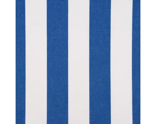 SCHÖNER LEBEN. Stoff Outdoorstoff Toldo gestreift blau weiß 1,60m, abwaschbar