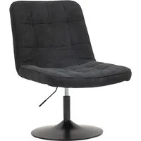 SVITA Henry Loungestuhl - Drehbarer Polsterstuhl im Retro-Design - Lounge- & Cocktailsessel mit 360° Drehfunktion und pflegeleichtem Cordbezug für höchsten Sitzkomfort. Ideal für Wohnzimmer, Schlafzimmer oder Bars.