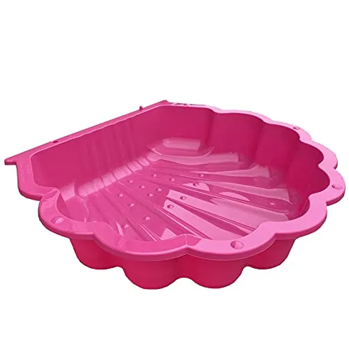TikTakToo TikTakToo Sand & und Wassermuschel I Sandkasten ohne Abdeckung (1-teilig) (pink)