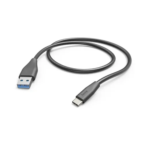 Hama Ladekabel USB A auf USB C, 1,5m - Hochwertiges Schnellladekabel für blitzschnelles Laden und Datenübertragung, ideal für Smartphones und Tablets
