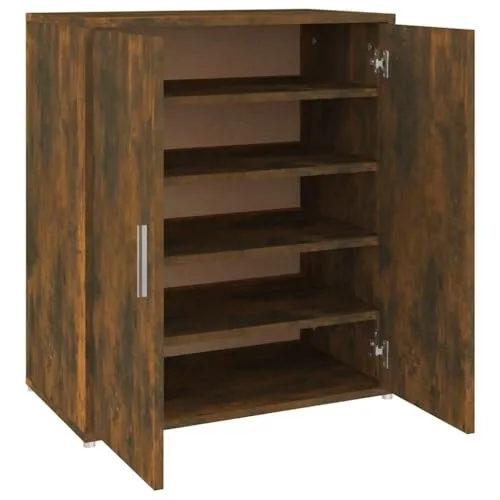 vidaXL Schuhschrank Räuchereiche 60x35x70 cm von vidaXL