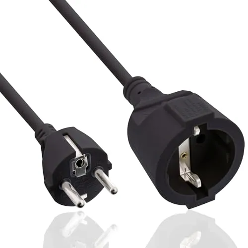 Verlängerungskabel Schwarz von InLine