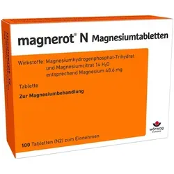Magnerot N Magnesiumtabletten 100 St