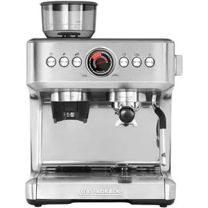 GASTROBACK Design Espresso Advanced Duo 42626 - Siebträgermaschine mit Zweikreis-Thermoblock-System, ideal für alle Kaffeespezialitäten und gleichzeitiges Espressobezug und Milchschäumen.