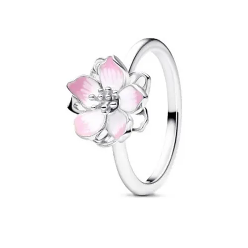 PANDORA Damenring Silber Kirschblüte 194371C01-54 - Eleganter Silberring mit Kirschblüten-Motiv, ideal für jeden Anlass. Hochwertige Verarbeitung für langanhaltenden Glanz und Stil.