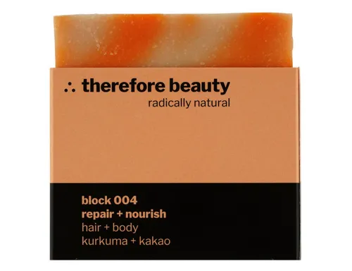 therefore beauty block 004 repair + nourish Seife 100 g