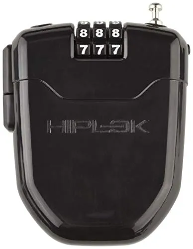 Hiplok FLX Kabelschloss – Schwarz, 100cm Schließumfang