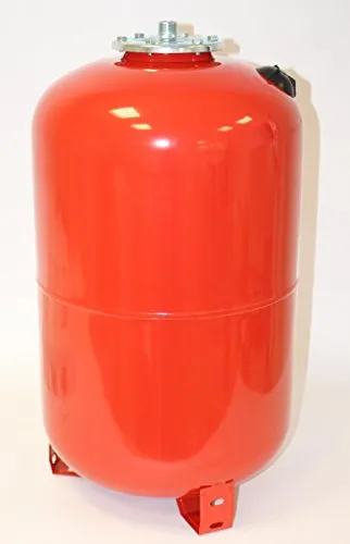 Solardirekt24 Heizungs Ausdehnungsgefäß 50 Liter mit Fuß