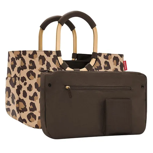 reisenthel Umhängetasche loopshopper M Frame Leo Macchiato