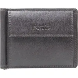 Esquire Geldscheinklammer Duo - Geldbörse für Minimalisten: Hochwertige Leder-Geldklammer mit 8 Fächern für Karten und Münzfach, optimal für jede Tasche und ein stilvolles Accessoire.