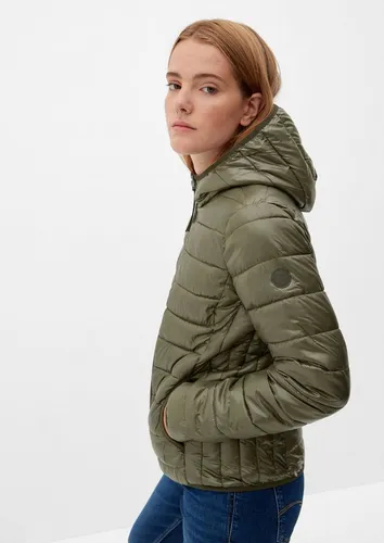 QS Winterjacke Outdoor-Jacke Steppjacke mit Kapuze