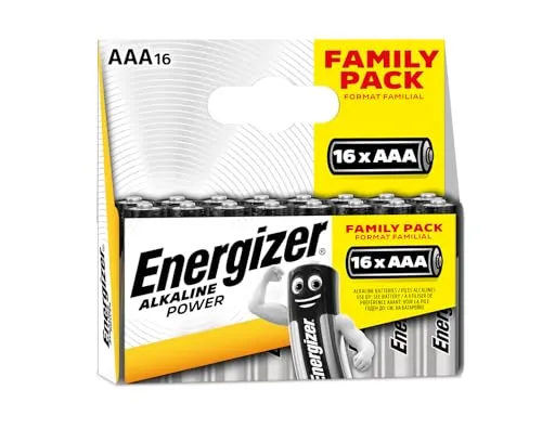 Energizer Batterien AAA, Alkaline Power, 16 Stück von Energizer