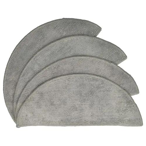 vhbw Wischtuch Set (4-tlg.) kompatibel mit Lefant M501A, M571, T700 Wischroboter, Putzroboter - Mikrofasertuch