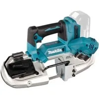 Makita Bandsäge DPB183Z - Akku, 18 V, Schnittleistung bis 66 mm, bürstenloser Motor für geringen Stromverbrauch und präzises Schneiden