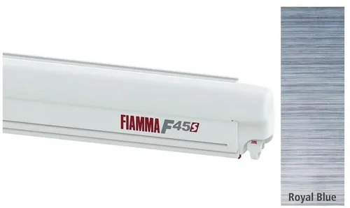 Fiamma F45S Markise 350cm in Royal Blue von Fiamma