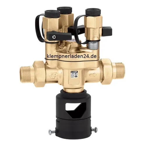 Caleffi Systemtrenner Typ BA DVGW zugelassen 57400 - Thermostate - Hochwertiger Systemtrenner aus Messing, ideal zur Abtrennung von Brunnen vom Ortsnetz, differenzdruckprüfbar für höchste Sicherheit.
