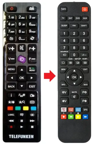 Fernbedienung geeignet für CRANKER CR-TV49200 | CRTV32200 | CRTV40100