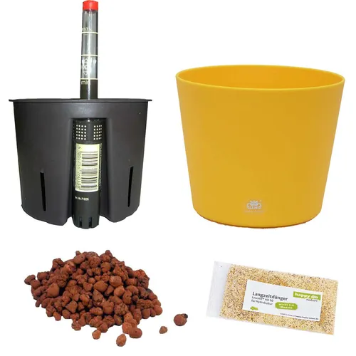 Blumentöpfe & Pflanzgefäße Gelb von happy-nature