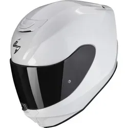 Scorpion EXO 391 Solid Helm XL, weiß für Männer - Motorradhelm mit temperaturausgleichendem Kwikwick CTM Innenfutter und Pinlock® Maxvision Vorbereitung gegen Beschlagen, ideal für jeden Wetterwechsel.