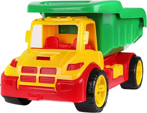 TechnoK ein LKW Kipper rot/gelb/grün
