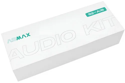 ASMAX S2 A/B Audio- und Mikrofon Montage Kit für Headsets - Komplettes Audio- und Mikrofon Kit für ASMAX S2 Intercom. Ideal für Zweithelme, mit hochwertigen Lautsprechern und rauschunterdrückendem Mikrofon für klaren Sound.