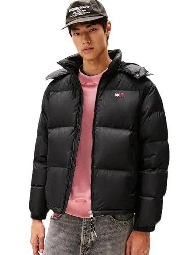 Tommy Jeans ALASKA DOWN PUFFER Steppjacke in schwarz von Tommy Hilfiger