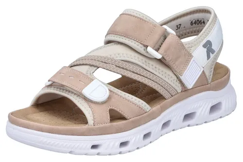 Rieker Sport Trekkingsandale Outdoorsandale, Sommerschuh, Sandale mit praktischen Klettverschlüssen
