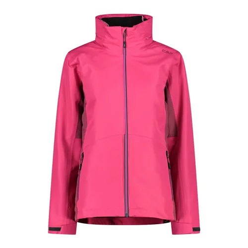 CMP Damen Outdoorjacke mit abnehmbarer Innenjacke - Jacken: Bequeme CMP Damenjacke mit herausnehmbarer Innenjacke und hochschließendem Kragen für optimalen Schutz. Ideal für wechselhafte Wetterbedingungen.