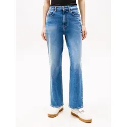 Damen Jeans LAYLA Slim Fit Straight Leg 31/30 von Tommy Hilfiger