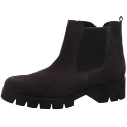 Gabor Stiefelette in Grau - Wanderschuhe mit 5 cm Blockabsatz und warmem Futter, ideal für kalte Tage und vielseitig einsetzbar für Büro oder Freizeit.