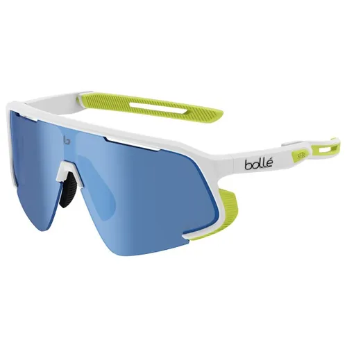 Bollé Windchaser Polarized S3 - Sportliche Sonnenbrille Gr M blau - Sportliche Sonnenbrille in Blau mit großen, verspiegelt Scheiben. Ideal für Mountainbike, Gravelbike und Rennrad. Entdecken Sie weitere hochwertige Produkte von Bollé in unserem Online-Shop!