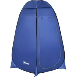 Outsunny Pop-up Duschzelt – Tragbares Umkleidezelt für Outdoor